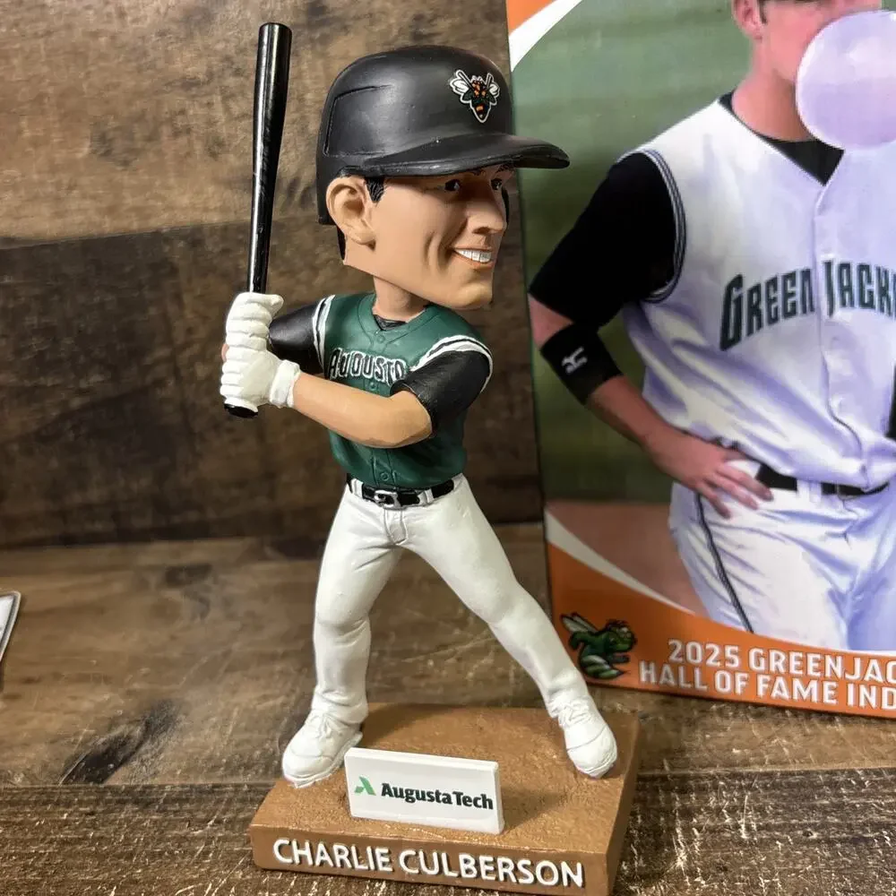 2025 Charlie Culberson Augusta Greenjackets SGA Bobblehead